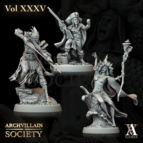 Archvillain Society Vol. Xxxv
