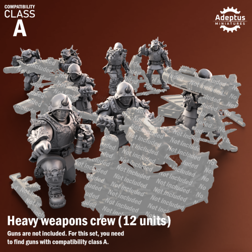 Heavy Weapons Team. Twisted Horde. Renegades And Heretics. Compatibility Class A