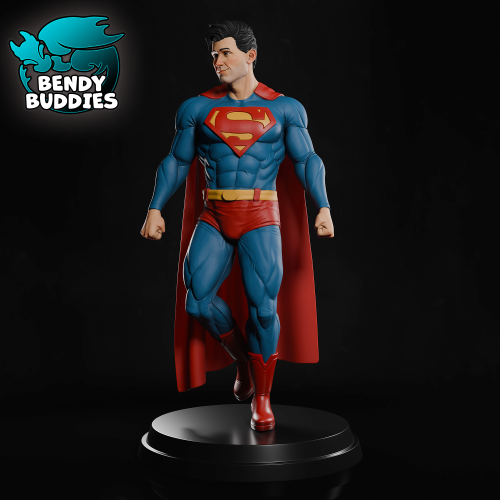 Superman Classic / Comic Character / Superhero / Movie Hero / Super Fighter / Collectible Figure / Decoration Statue Fanart