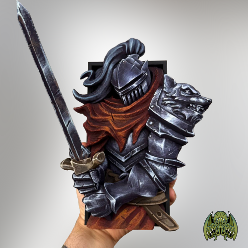 Knight [Fdm/ Resin Book Nook] Soldier Warrior