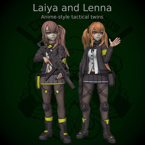 Laiya And Lenna - Tactical Twins
