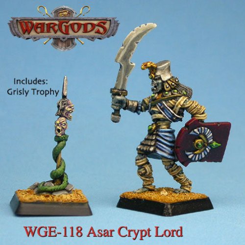 Eater of the Dead - Asar Crypt Lord with grisly trophy