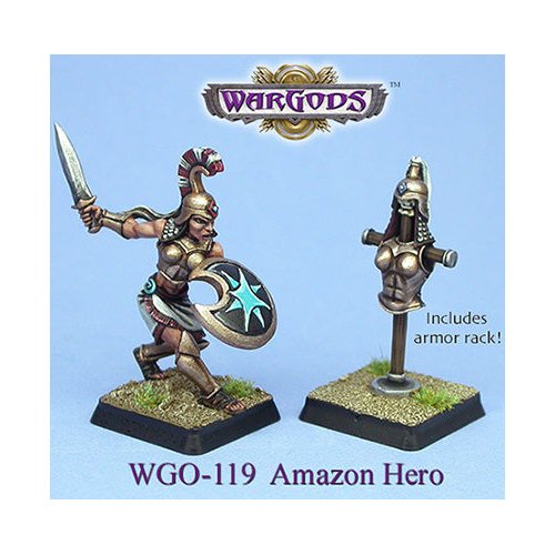 Olympus - Amazons - Hero and Armour Rack