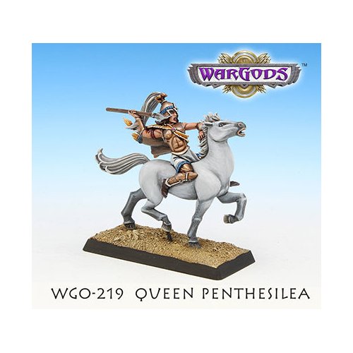 Amazons - Queen Penthesilea on horseback