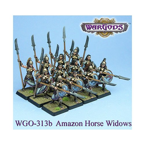 Olympus - Amazons - Hoplite Unit - Horse Widows