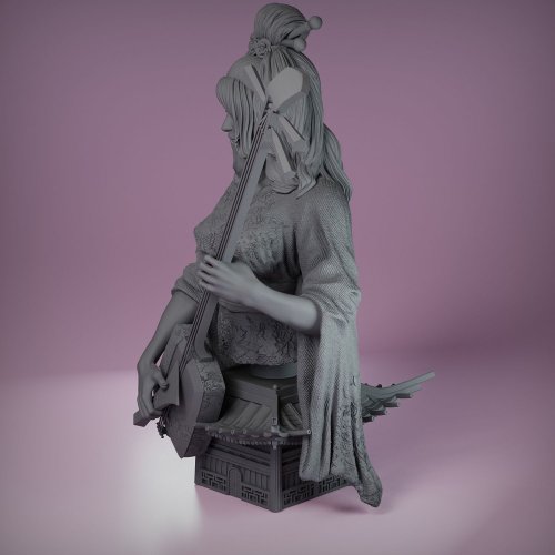 Bust Benzaiten - Goddess Of Eloquence