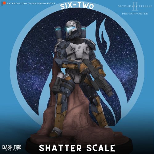 Commando Six-Two Shatter Scale
