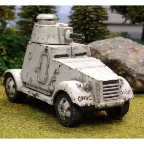 Ford Mkvi 6 Armoured Car 1/72 20mm Wargame Model Elhiem