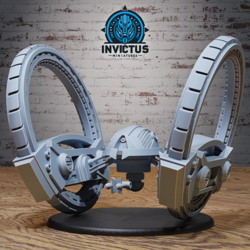 Droid Bicycle Patrol / Gravy Bike / Air Speeder / Terrain Vehicle / Alien Wars Construct / Steampunk Battle Robot / Star Invasion Army / Sci-Fi Encounter