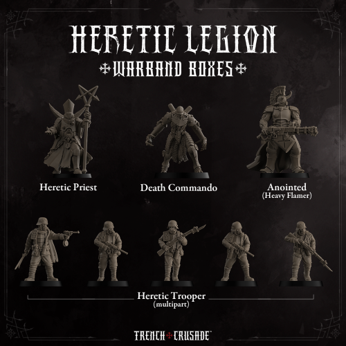 Trench Crusade - Heretic Legion Warband