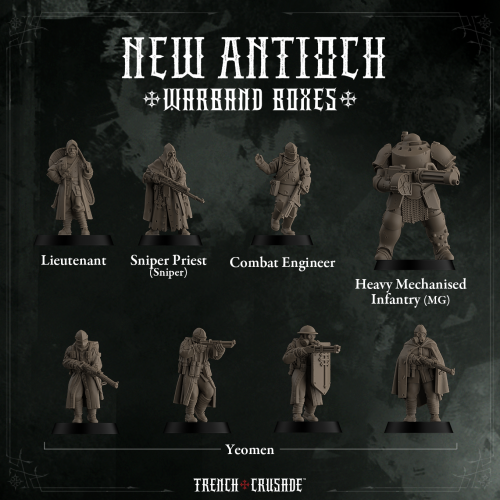 Trench Crusade - New Antioch Warband