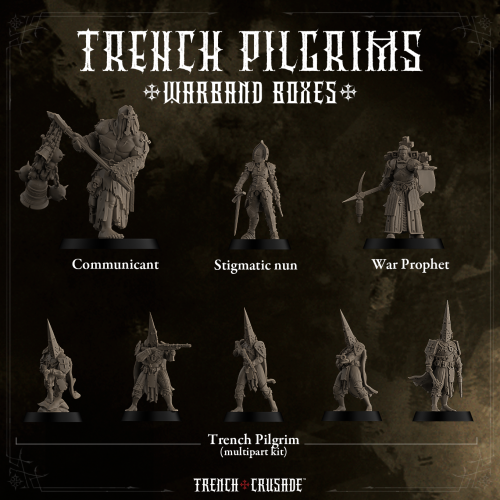 Trench Crusade - Trench Pilgrims Warband