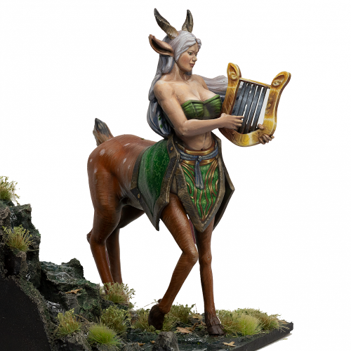 Amphiona the Centaur | Centaur Miniatures Clothed - With Base / 100mm Scale