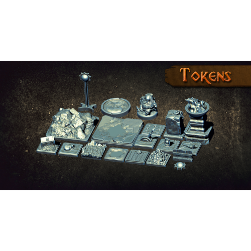 Tokens For Torch & Shield