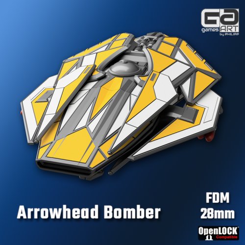 Arrowhead Bomber  Scale
