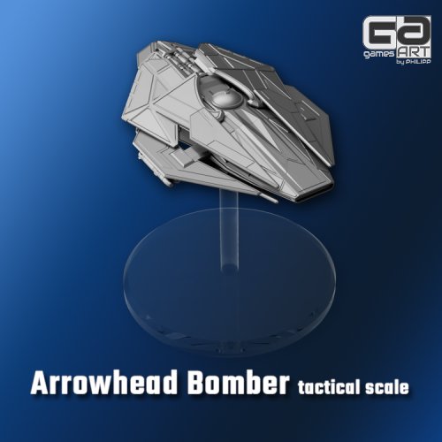 Arrowhead Bomber - Tactical Scale