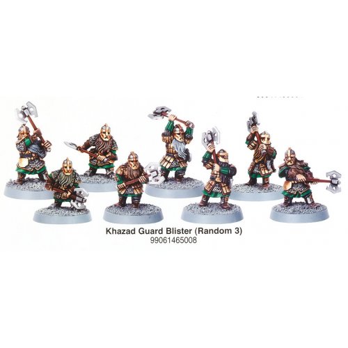 Lord of the Rings, LotR: Dwarfs of Khazad Dum - 2 Guard figures