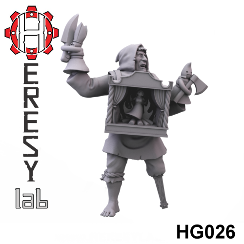 Heresylab - Hg026 - Witch Hunter Puppet Master - Supported And Not