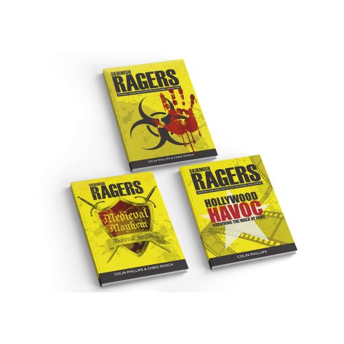 Skirmish Ragers  - PDF - Core Rulebook, Hollywood Havoc & Medieval Mayhem Bundle - PDF Bundle - Black Friday