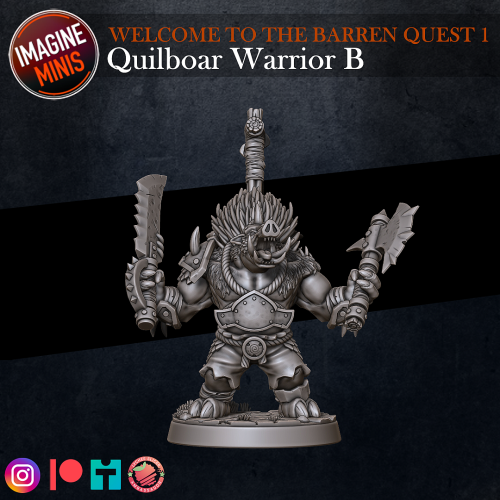 Welcome To The Barrens Quest 1 - Quilboar Warrior B