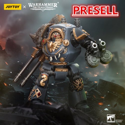 JOYTOY JT9961 Warhammer The Horus Heresy 1: 18 Space Wolves Contemptor Dreadnought with Gravis Bolt Cannon