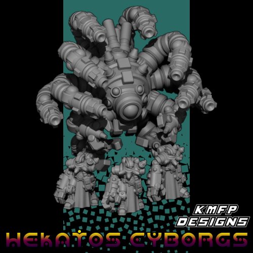 Hekatos Cyborgs - Khronus Tyrant