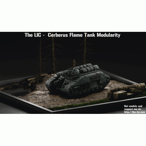 The Lic Aa - Cerberus Flame Tank