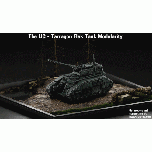 The Lic Aa - Tarragon Flak Tank