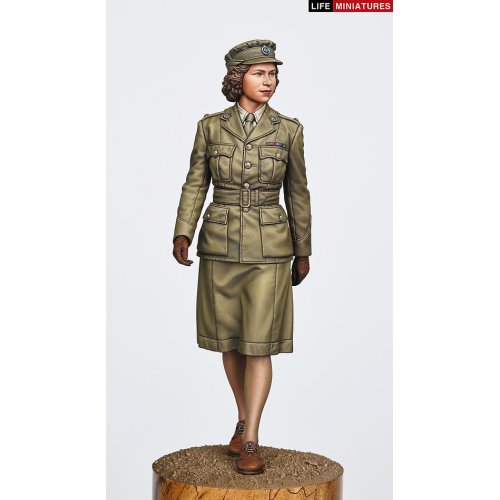 Princess Elizabeth, 2nd Subaltern in ATS, 1945 (1/16 scale)