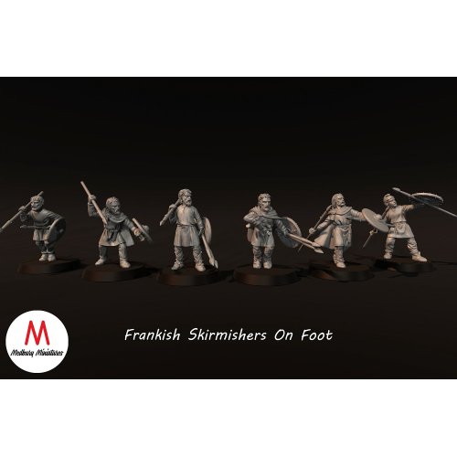 Frankish Skirmishers On Foot