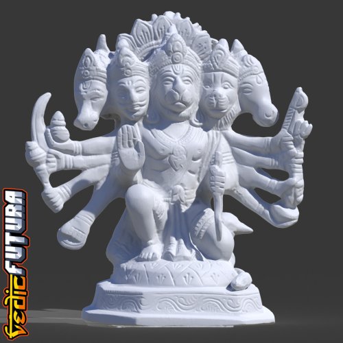 Guardian Of The Elements: Hanuman’S Five Faces