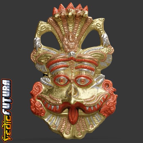 Kirtimukha: The Guardian Face Of Glory [4 Color