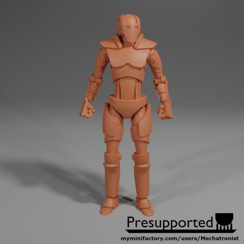 Robot Construct Android Miniature