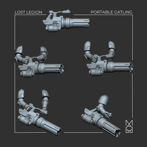 Lost Legion Portable Gatling