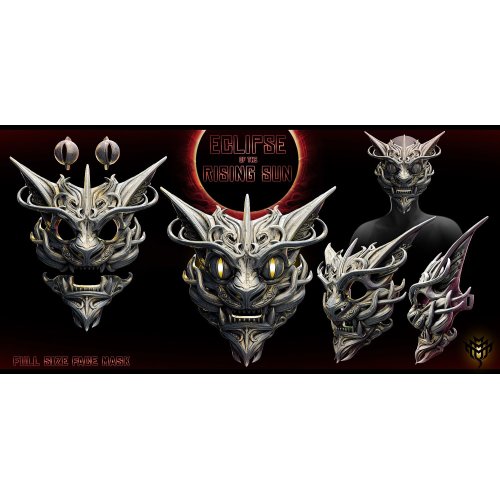 Banekeno Japanese Mask ( Full Size)