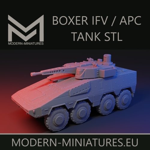 Boxer Ifv / Apc Tank. German & British Apc
