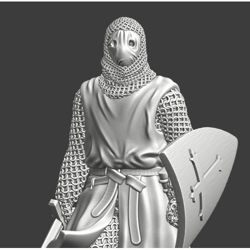 Medieval Knight Of The Lazarus Order - Leper Knights