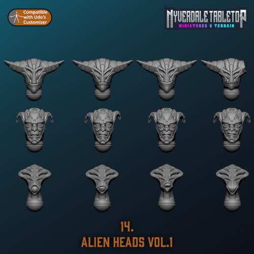 Alien Heads Volume 1