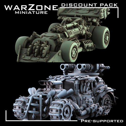 Vehicle Pack (2) - Warjump Drifter / Kustom Boosta
