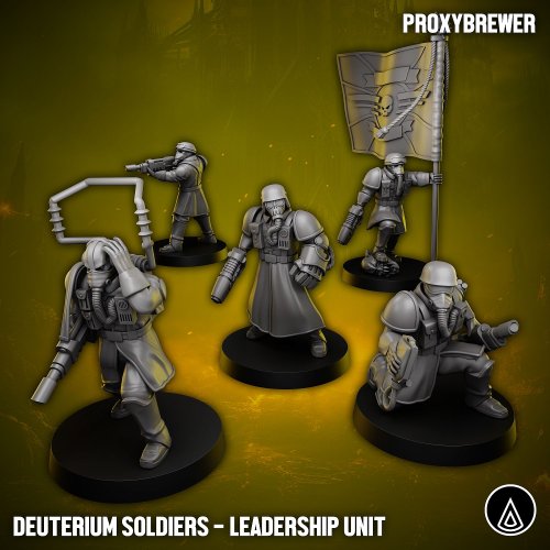 Deuterium Soldiers - Leadership Unit