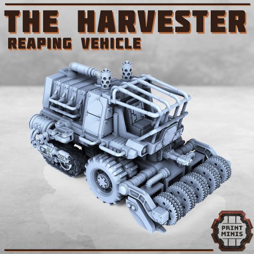 The Harvester Truck W/ Drivers