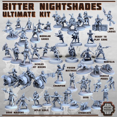 Bitter Nightshades Gang - Ultimate Kit