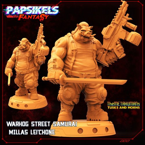 Warhog Street Samurai Millas Lei'chone