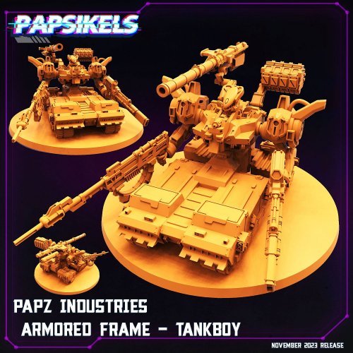 Armored Frame Papz Industries Tankboy