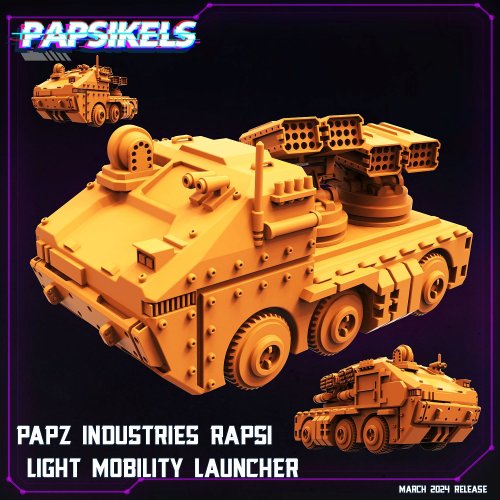 Papz Industries Rapsi Light Mobility Launcher