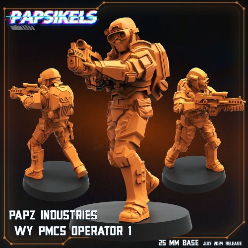 Papz Industries Wy Pmcs Operators Set 1