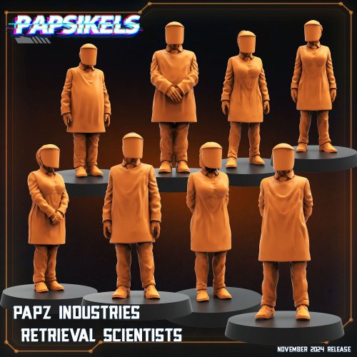 Papz Industries Retrieval Scientists