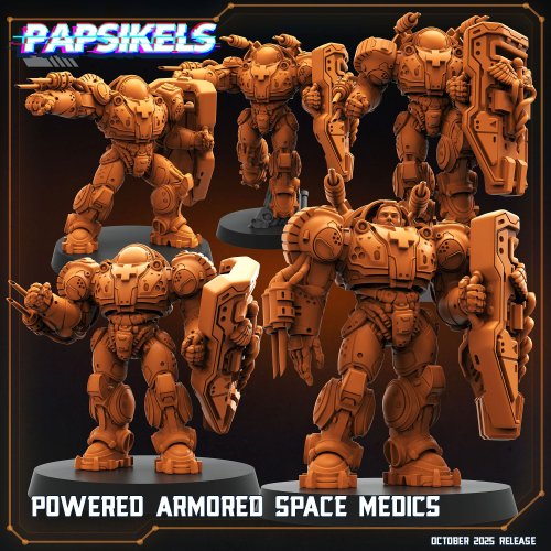 Powered Armored Space Medics