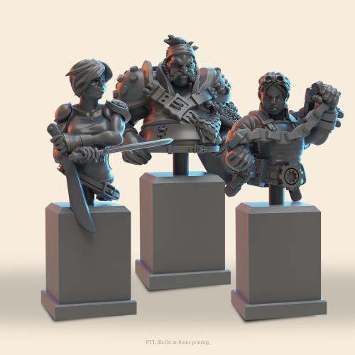 Guild Ball - Trophy Set (STL Files)