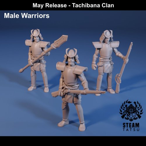 Tachibana Clan - Male Warriors